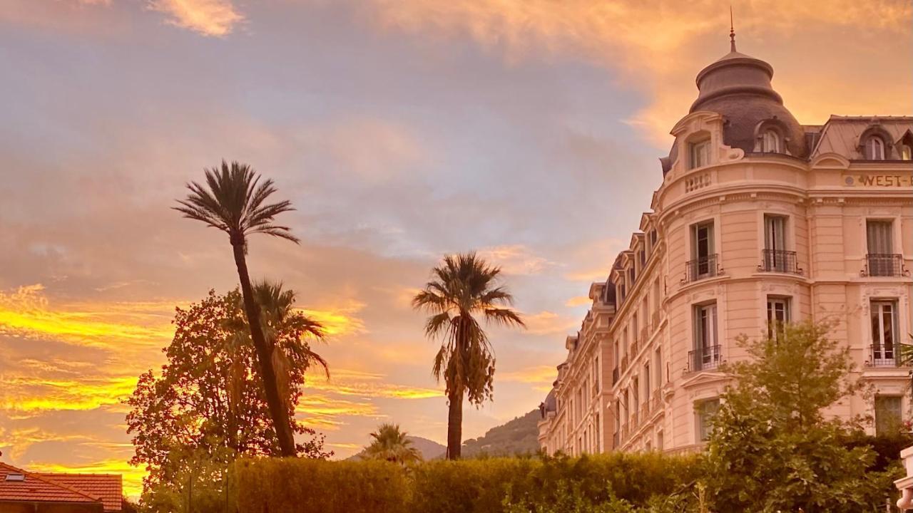 Studio Menton Proche Mer Climatise Wifi Екстер'єр фото