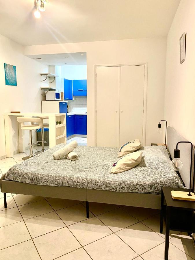 Studio Menton Proche Mer Climatise Wifi Екстер'єр фото